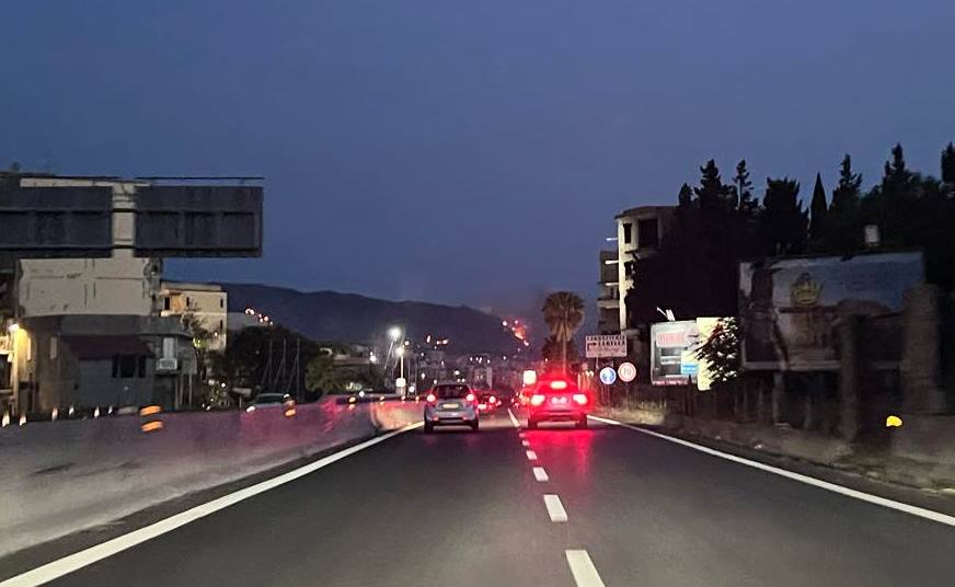 incendio colline pellaro