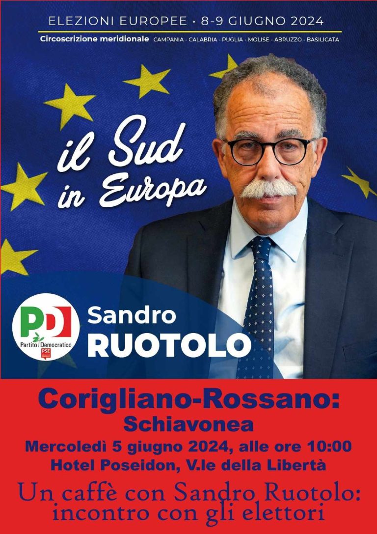locandina sandro ruotolo schiavonea