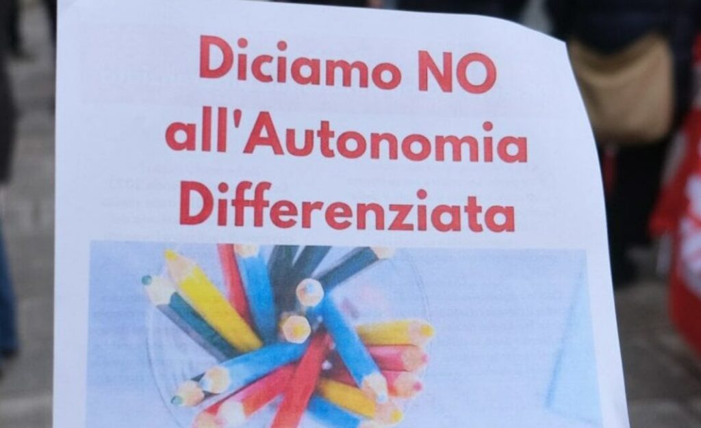 no autonomia differenziata