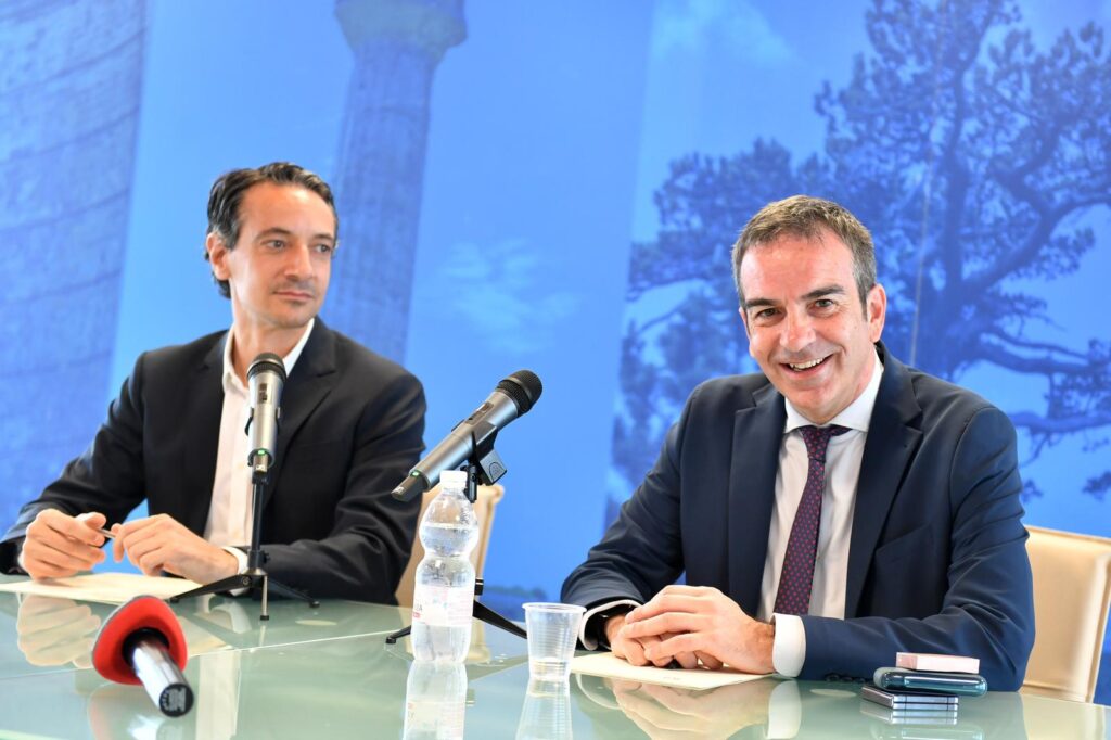 occhiuto e Lorenzo Pireddu uber
