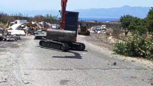 rifiuti strada mercati mortara