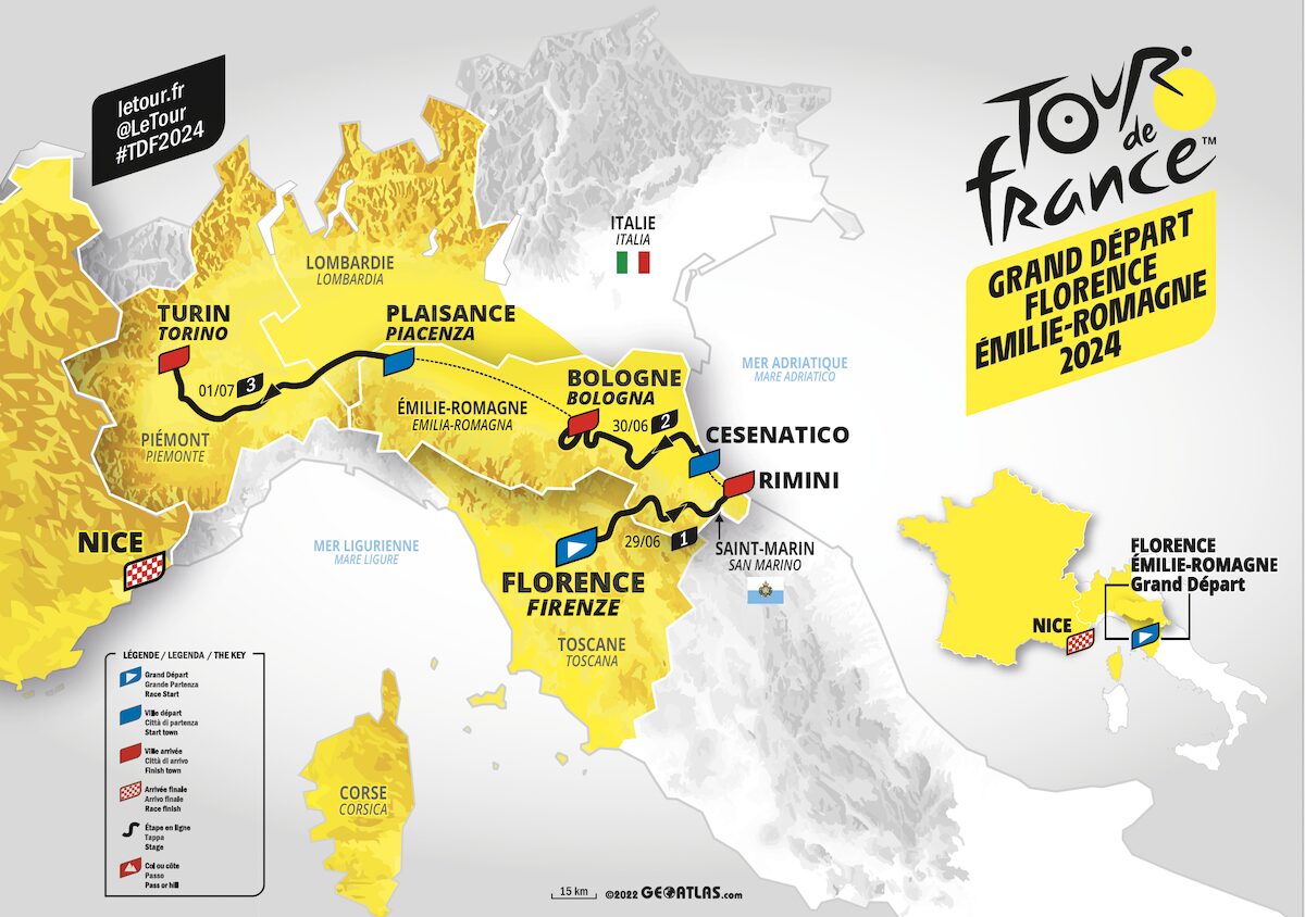 tour de france 2024 tappe italia partenza