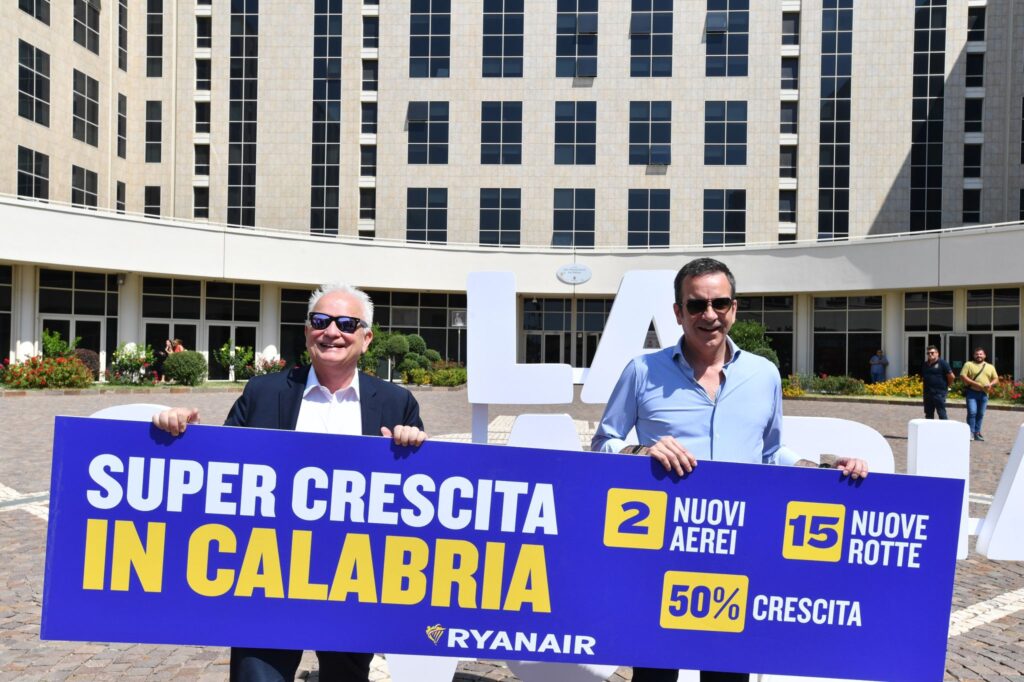 Eddie Wilson Roberto Occhiuto Ryanair