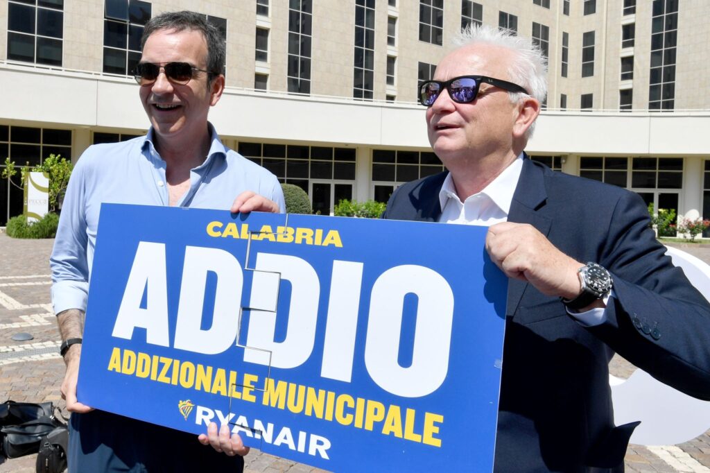 Eddie Wilson Roberto Occhiuto Ryanair