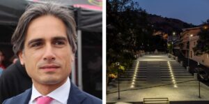 Falcomatà e nuova piazza di Trunca