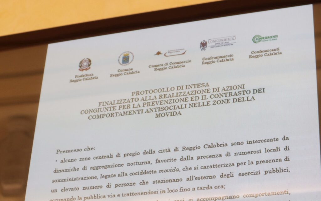 Firma protocollo in Prefettura
