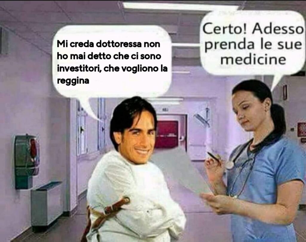 Falcomatà meme nuovi investitori reggina