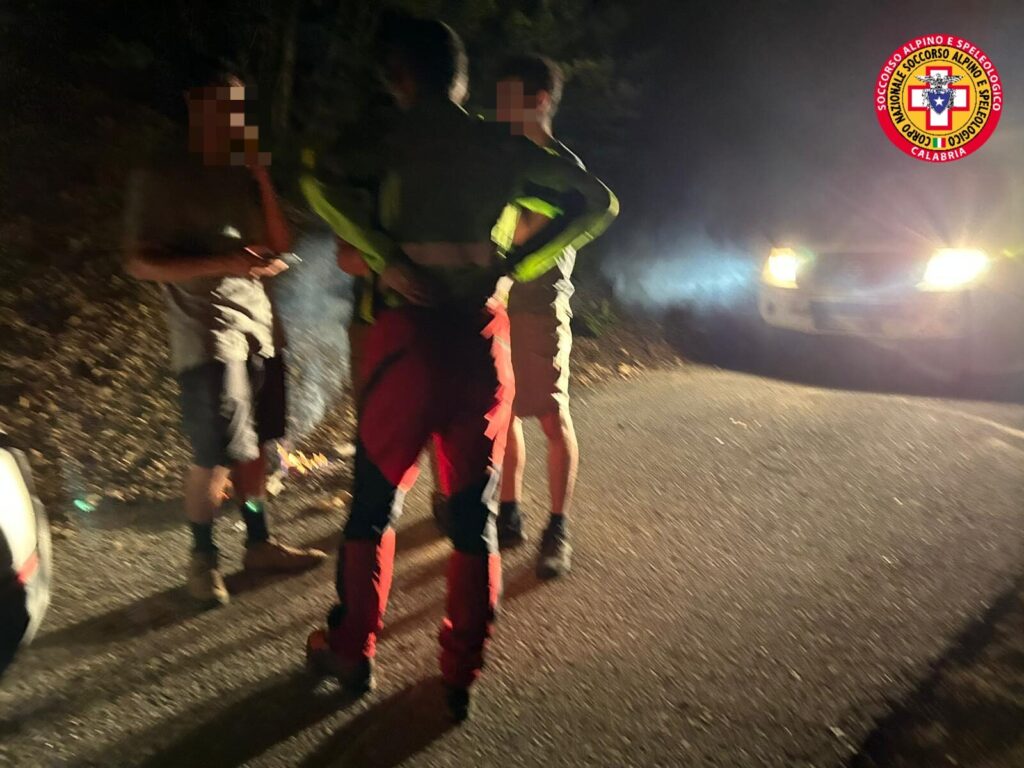 Escursionisti salvati