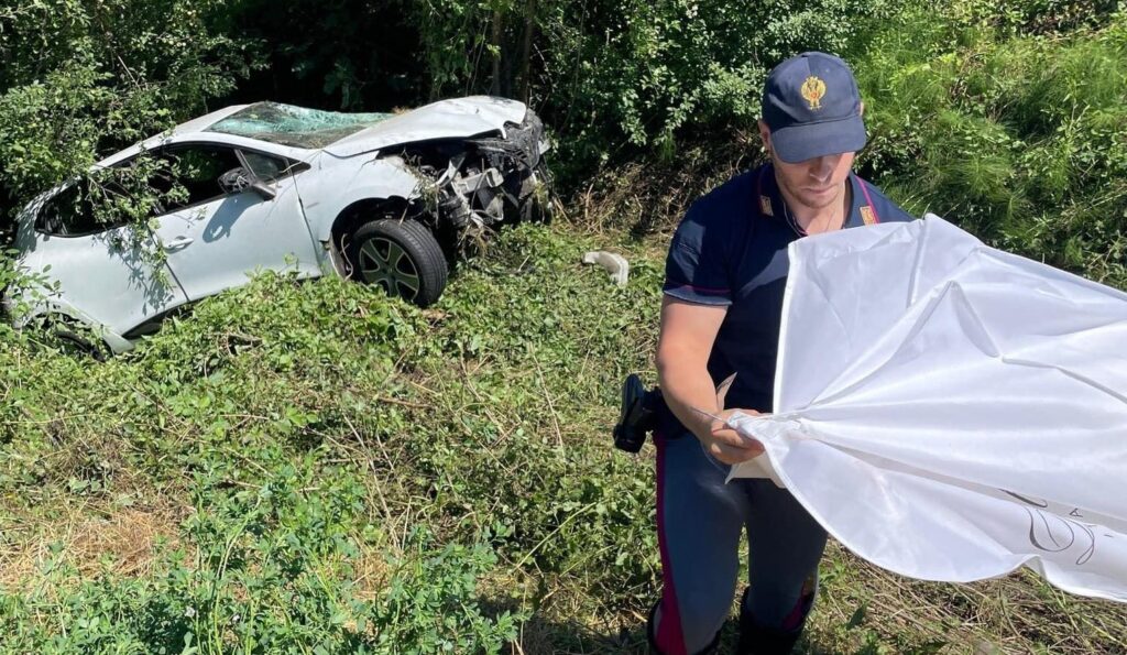 abito da sposa polizia stradale
