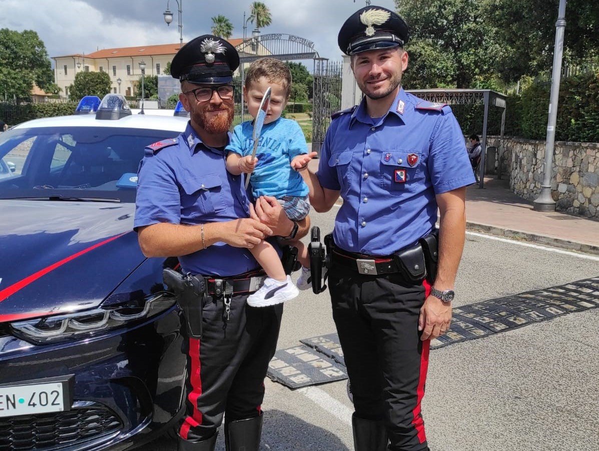 bimbo salvato carabinieri catanzaro