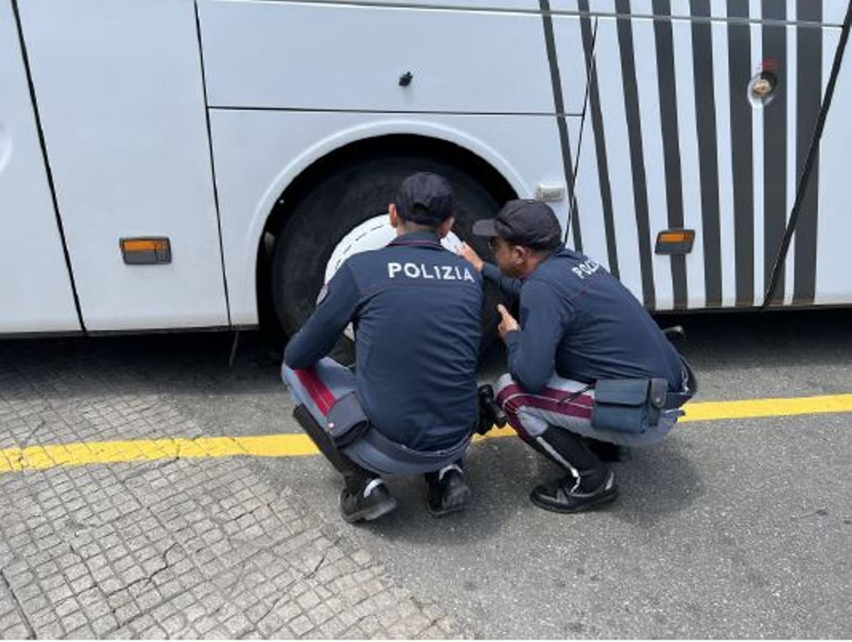 controlli polizia pneumatici
