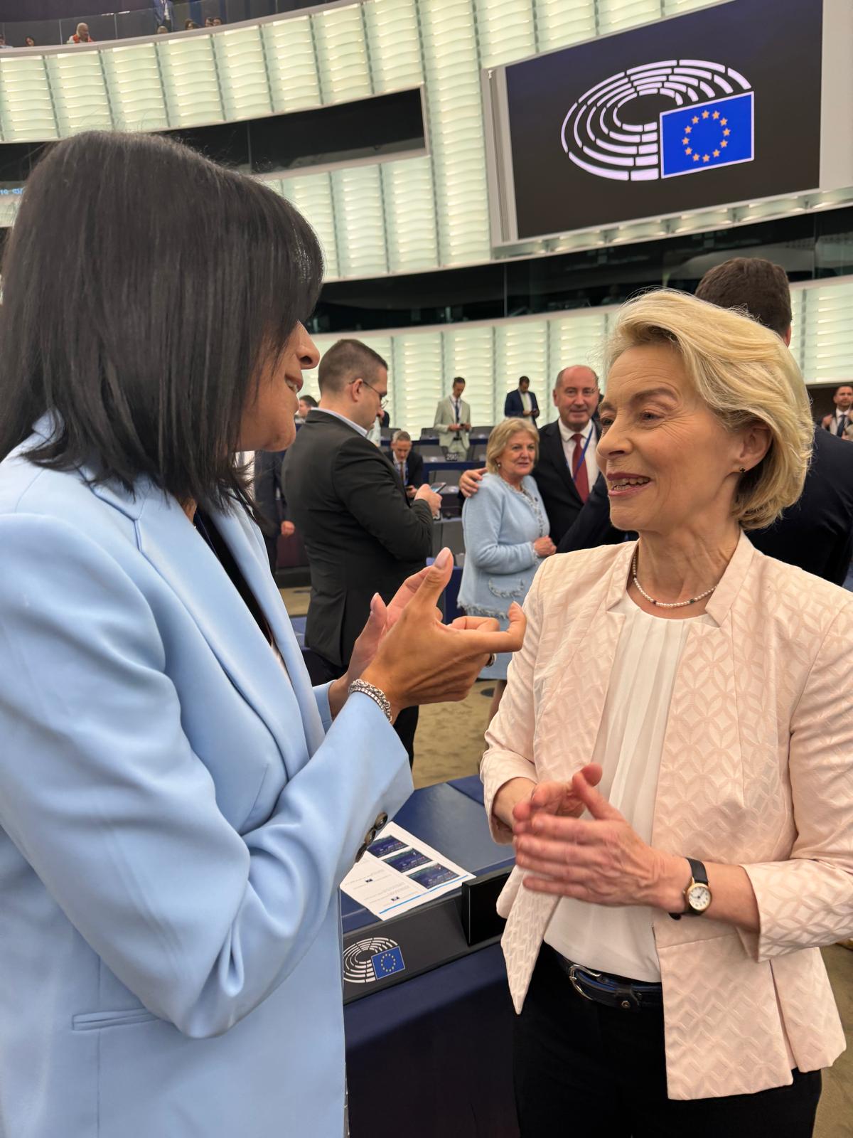 giusi princi Von del Leyen