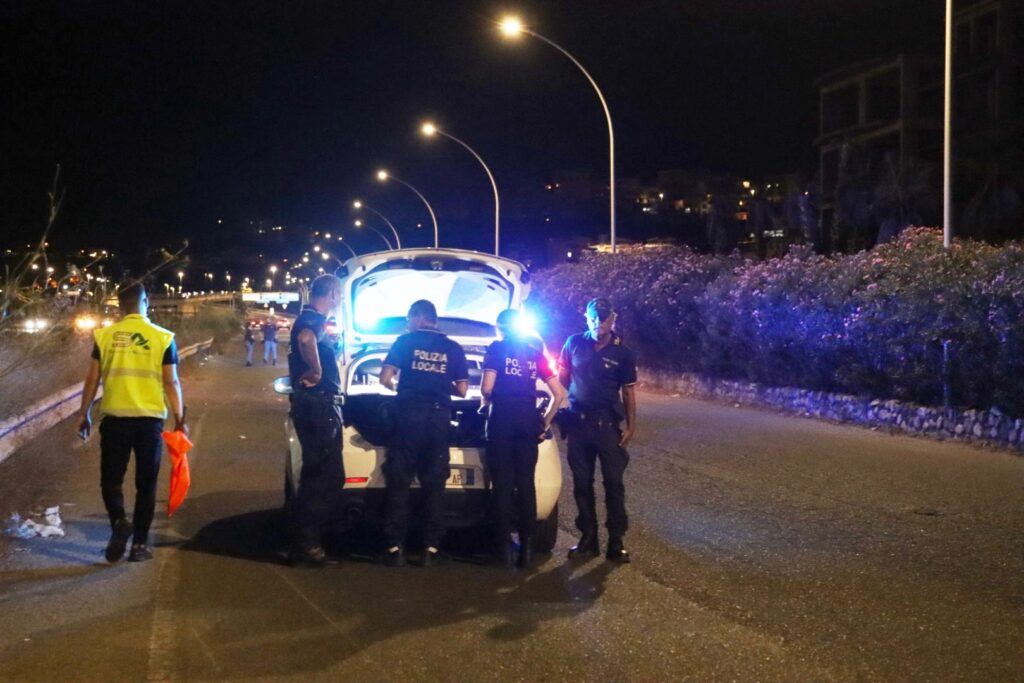 incidente stradale bretelle calopinace reggio calabria 13 luglio 2024