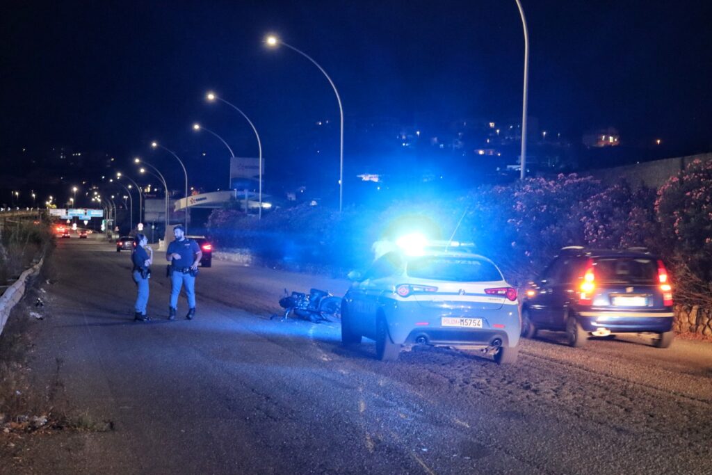 incidente stradale bretelle calopinace reggio calabria 13 luglio 2024