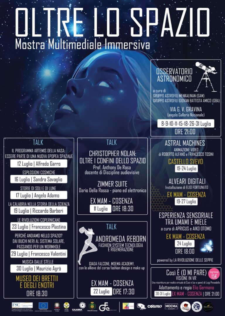locandina oltre lo spazio