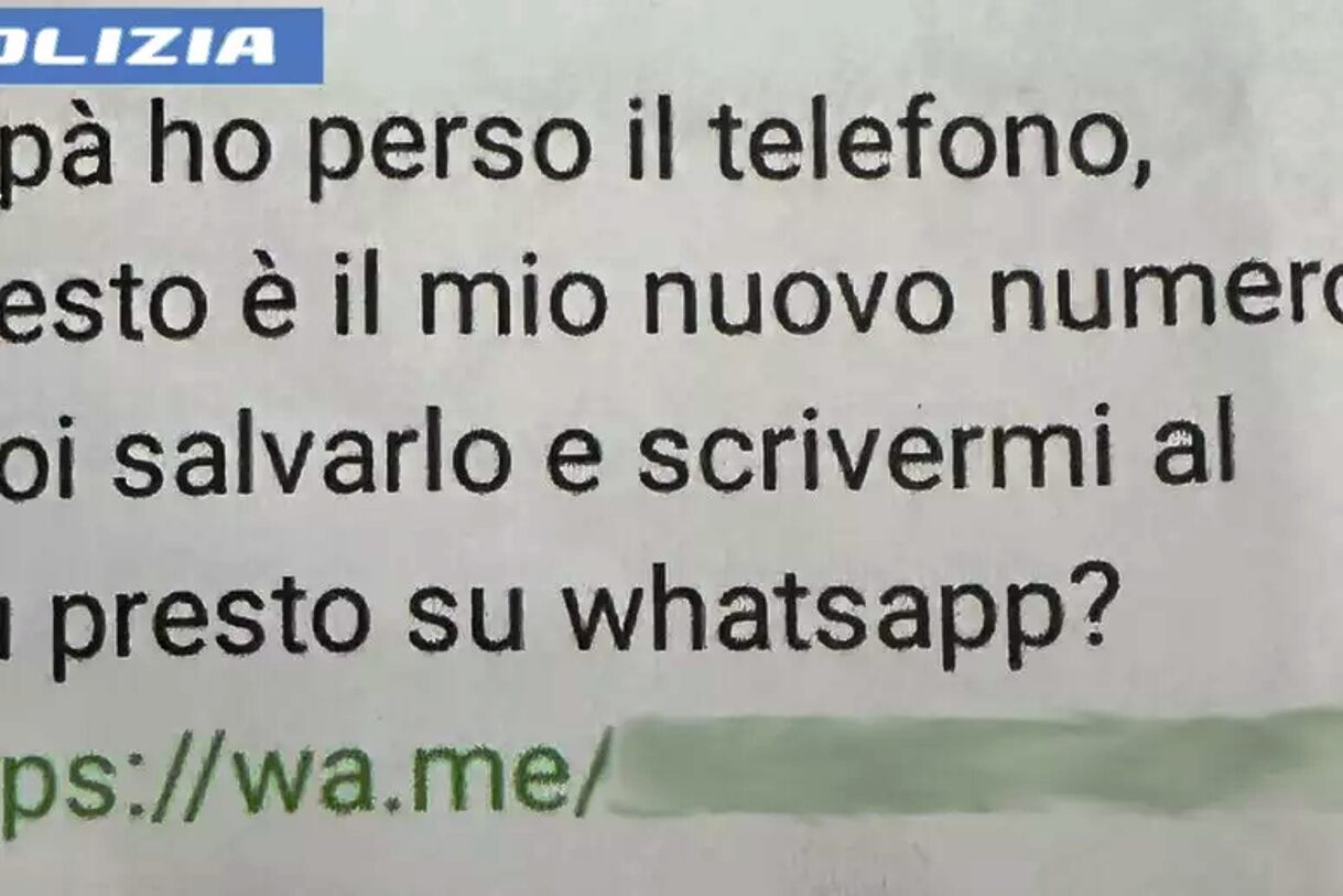messaggio truffa whatsapp