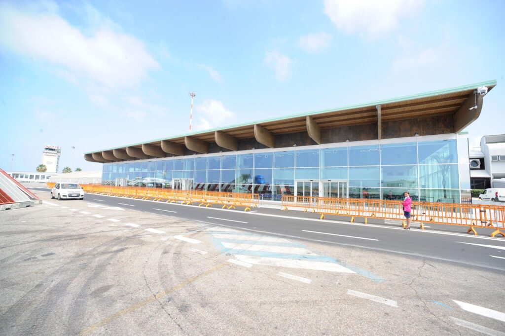 nuova area imbarchi dell’aeroporto internazionale di Lamezia Terme