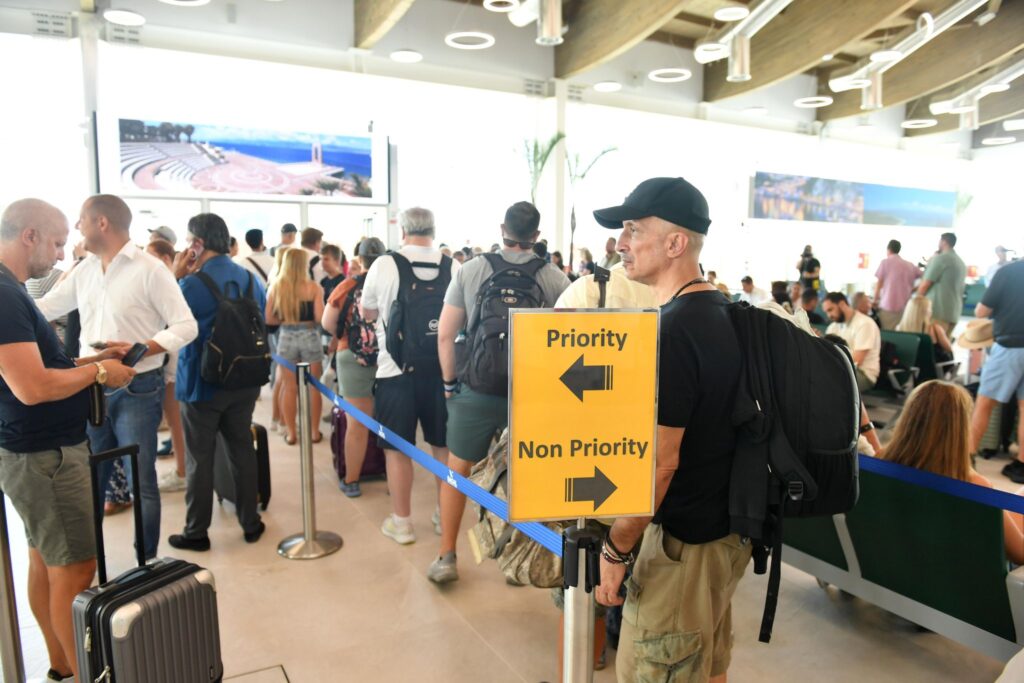 nuova area imbarchi dell’aeroporto internazionale di Lamezia Terme