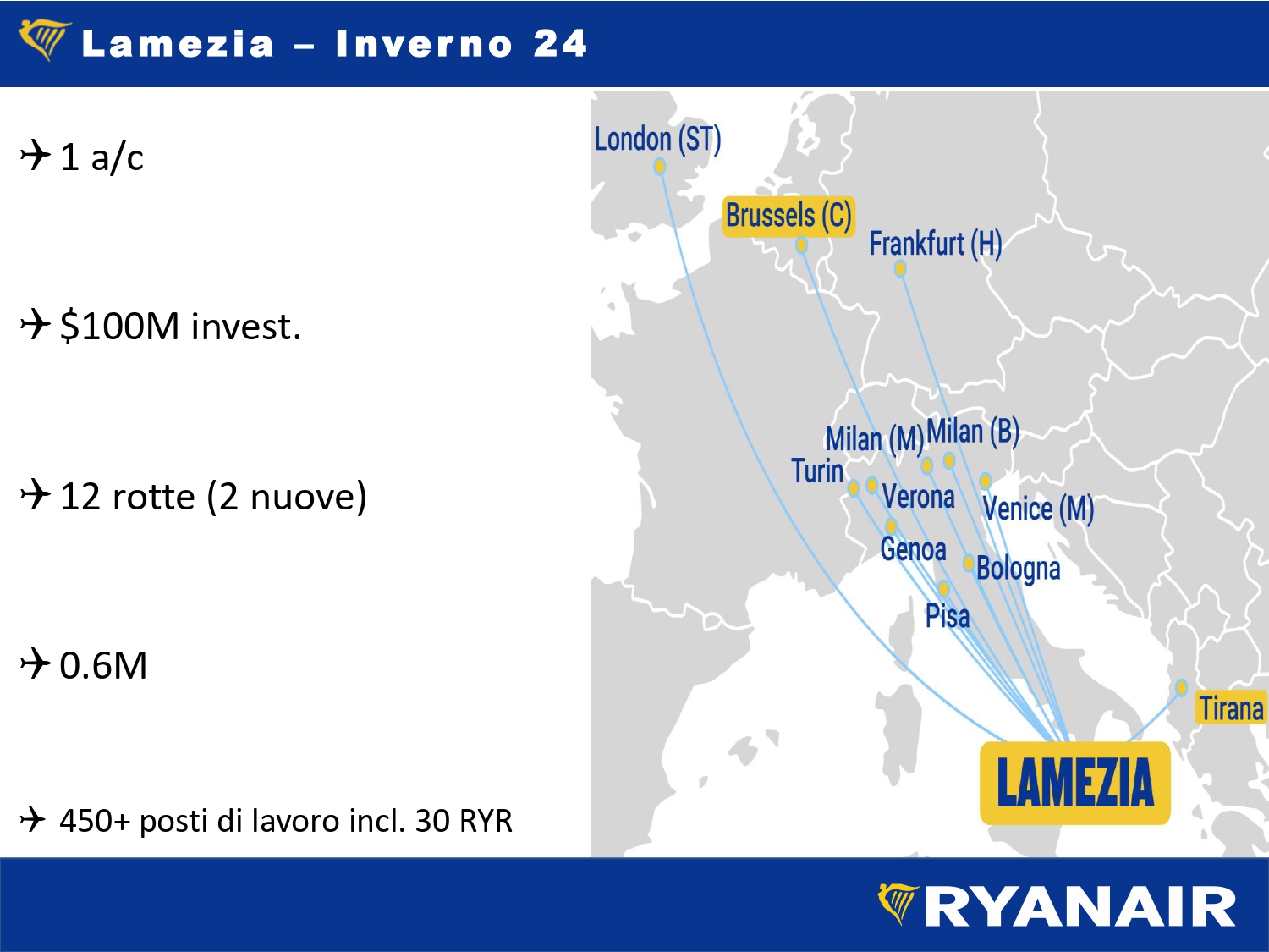nuovi voli ryanair lamezia inverno