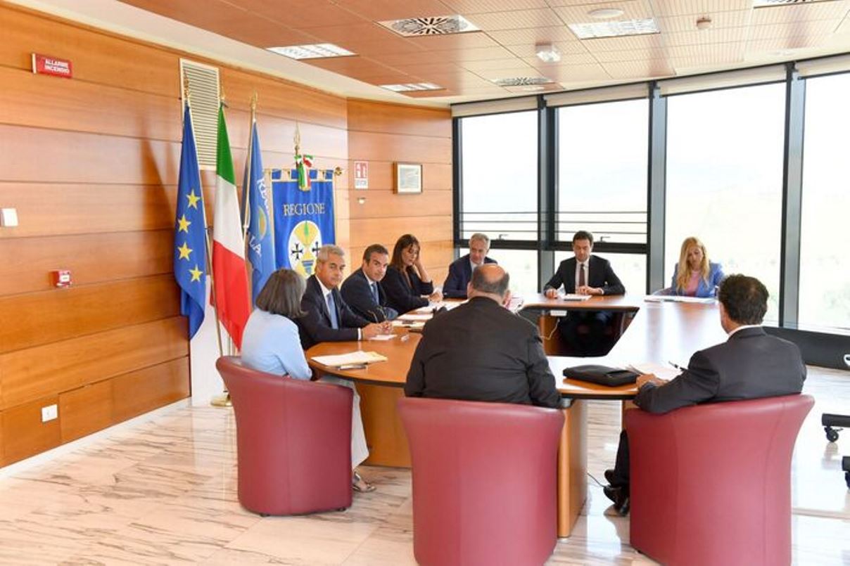 riunione giunta regionale