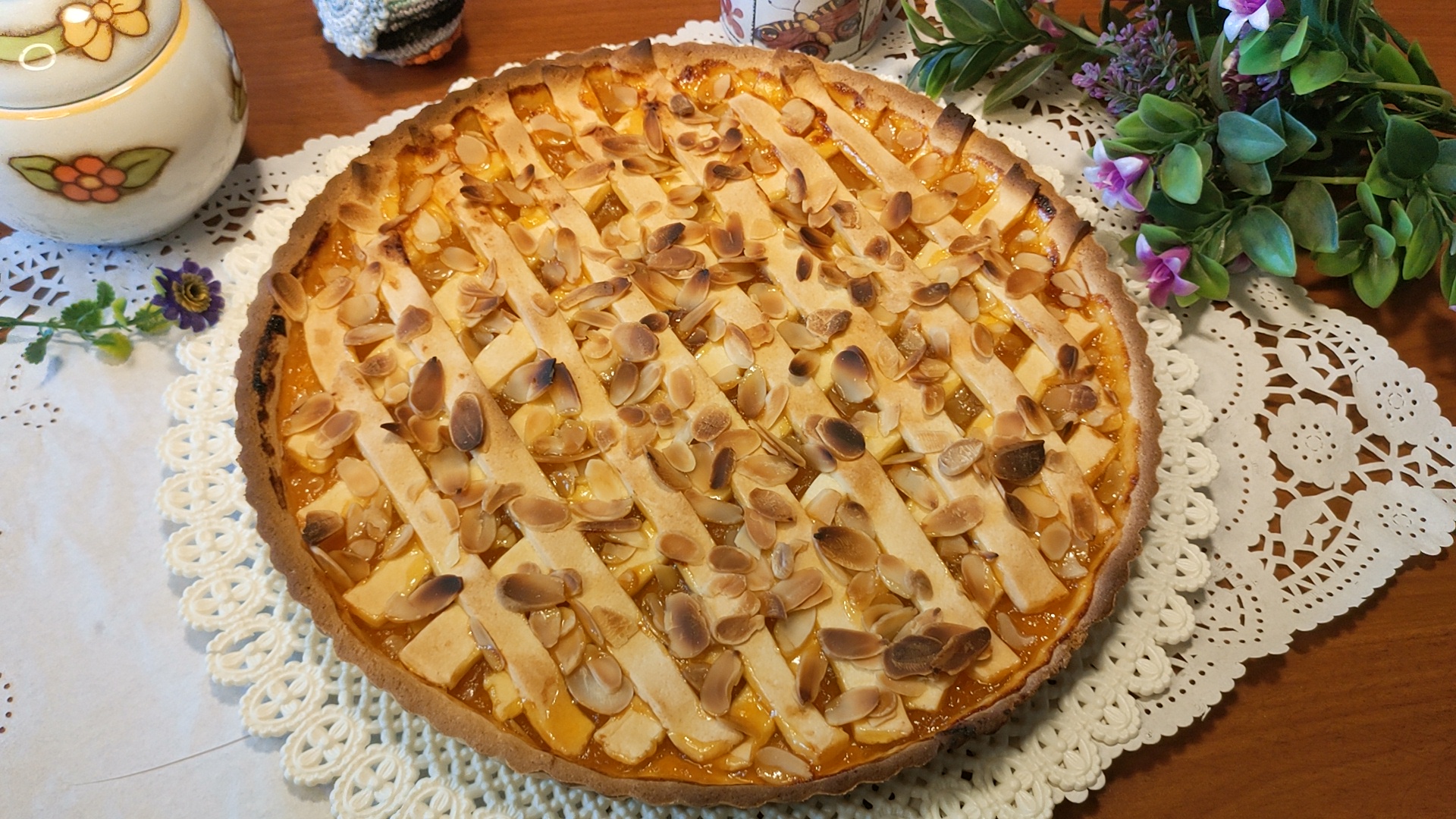 Crostata di albicocche