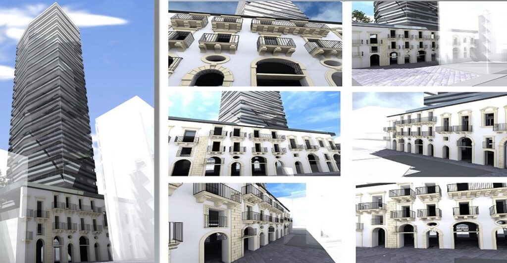 Grattacielo largo avignone messina