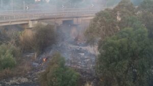 Incendio uscita Cedir