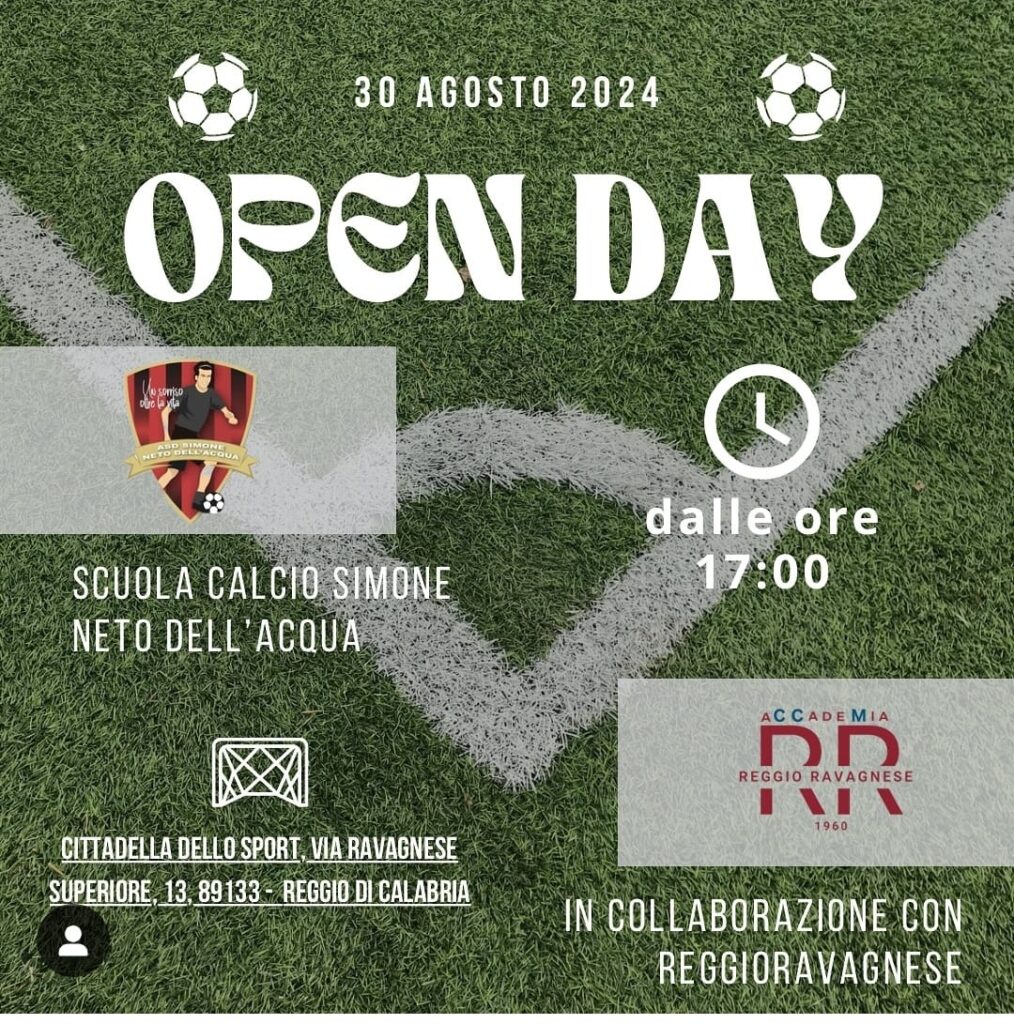 Open Day Scuola Calcio Simone Neto Dell'Acqua