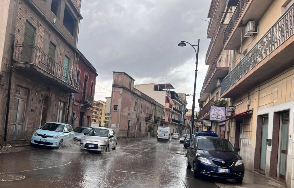 Pioggia zona nord Reggio Calabria