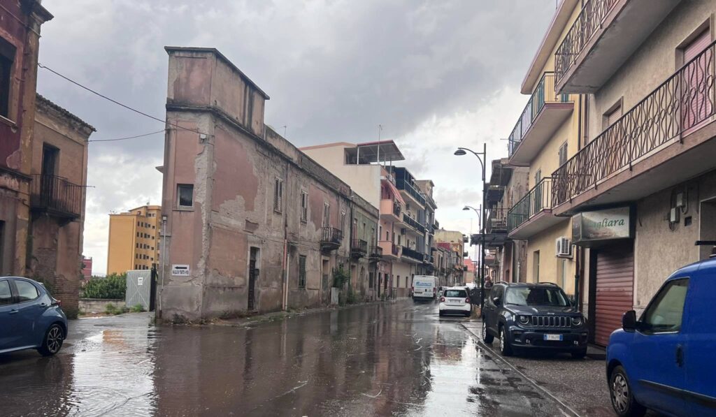 Pioggia zona nord Reggio Calabria