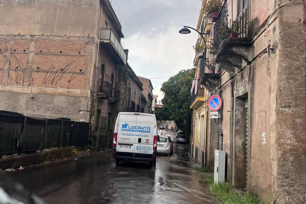 Pioggia zona nord Reggio Calabria