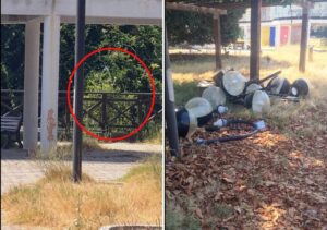 condizioni degrado parco orrori