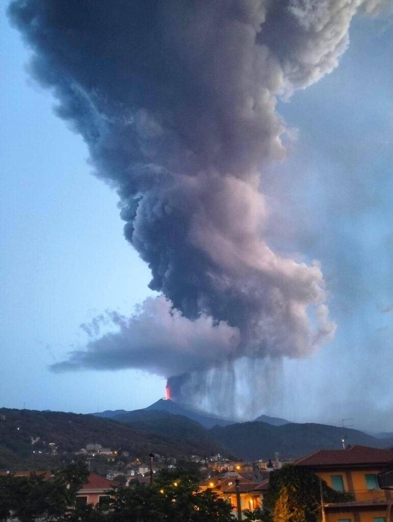 eruzione etna