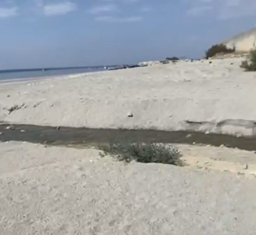 fogna a mare a pilati