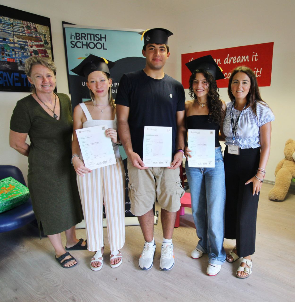 British School Reggio Calabria inglese madrelingua studenti C1 C2