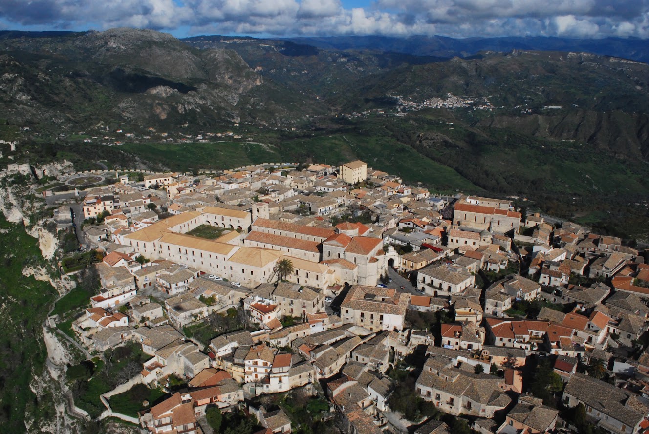 Gerace (RC) dall’alto
