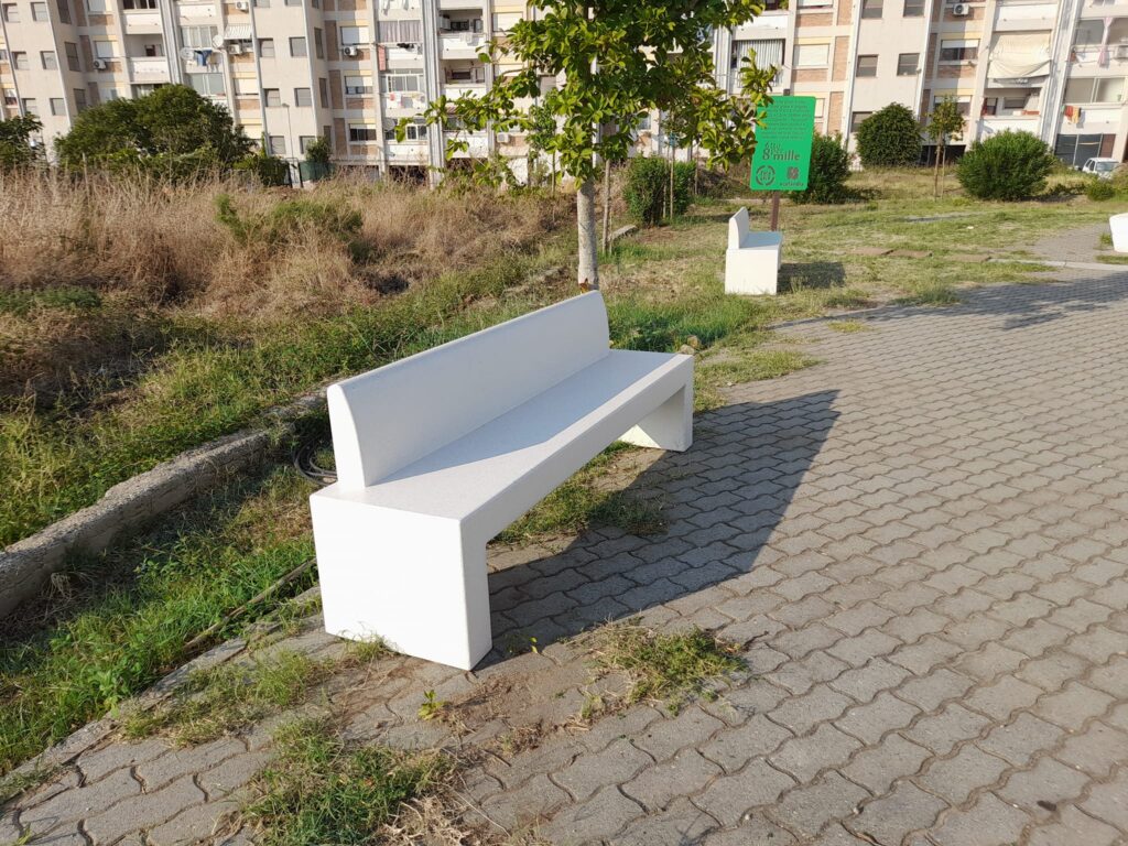 Nuove panchine Arghillà