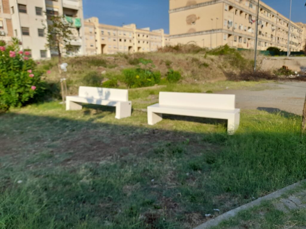 Nuove panchine Arghillà