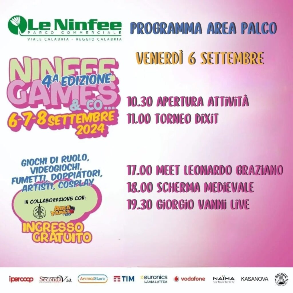 Programma Ninfee Games