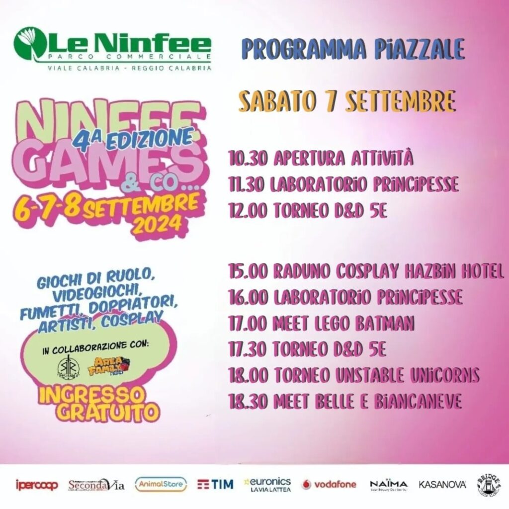 Programma Ninfee Games
