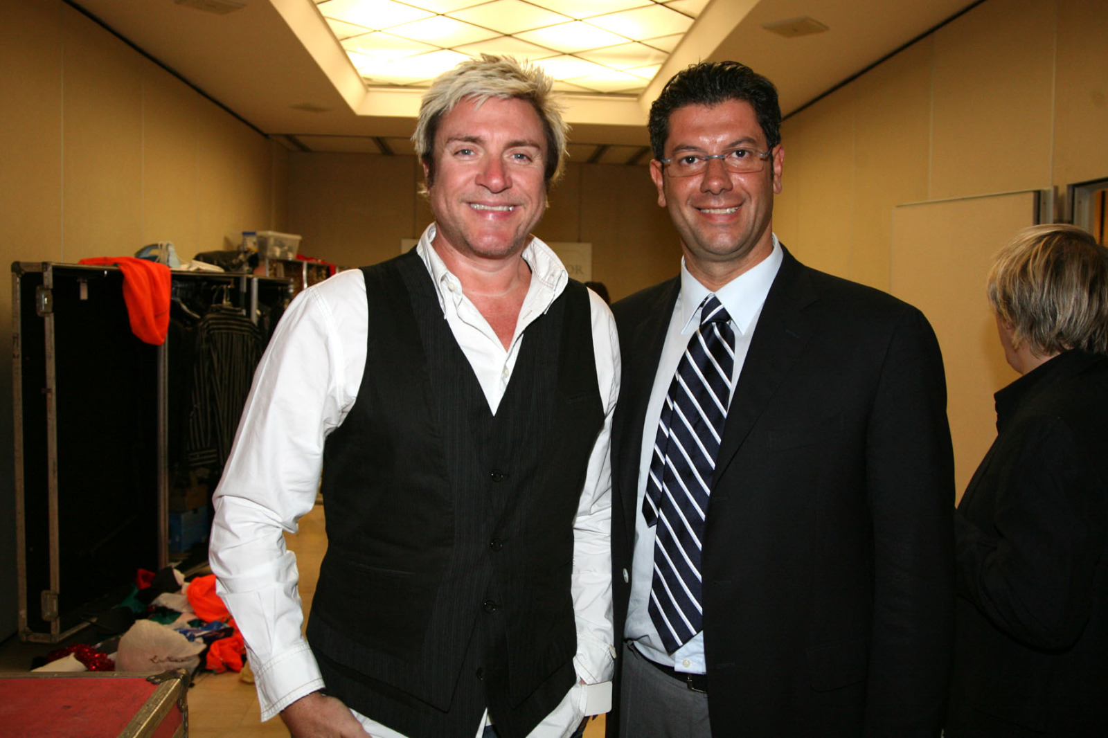 Simon Le Bon e Giuseppe Scopelliti - Reggio Calabria luglio 2008