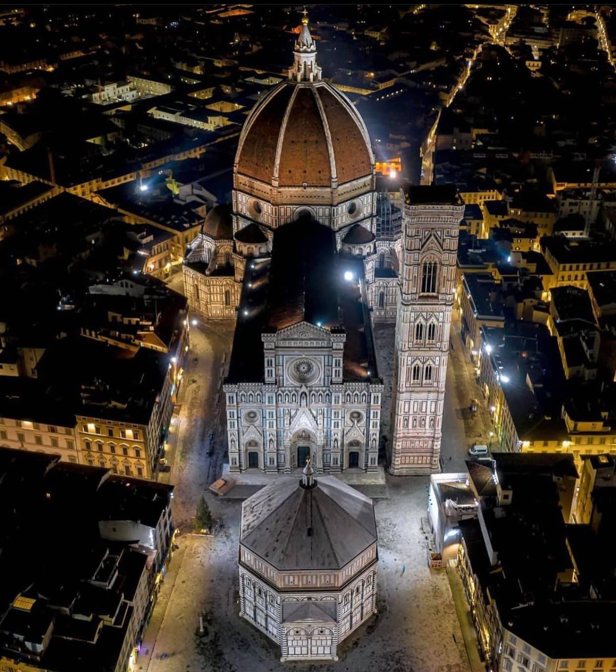 duomo firenze notte