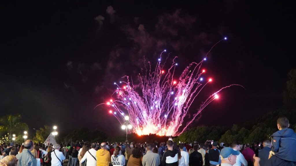 fuochi d'artificio festa madonna