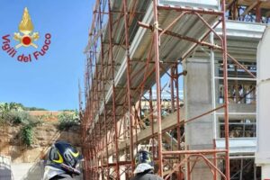 impalcatura vigili del fuoco