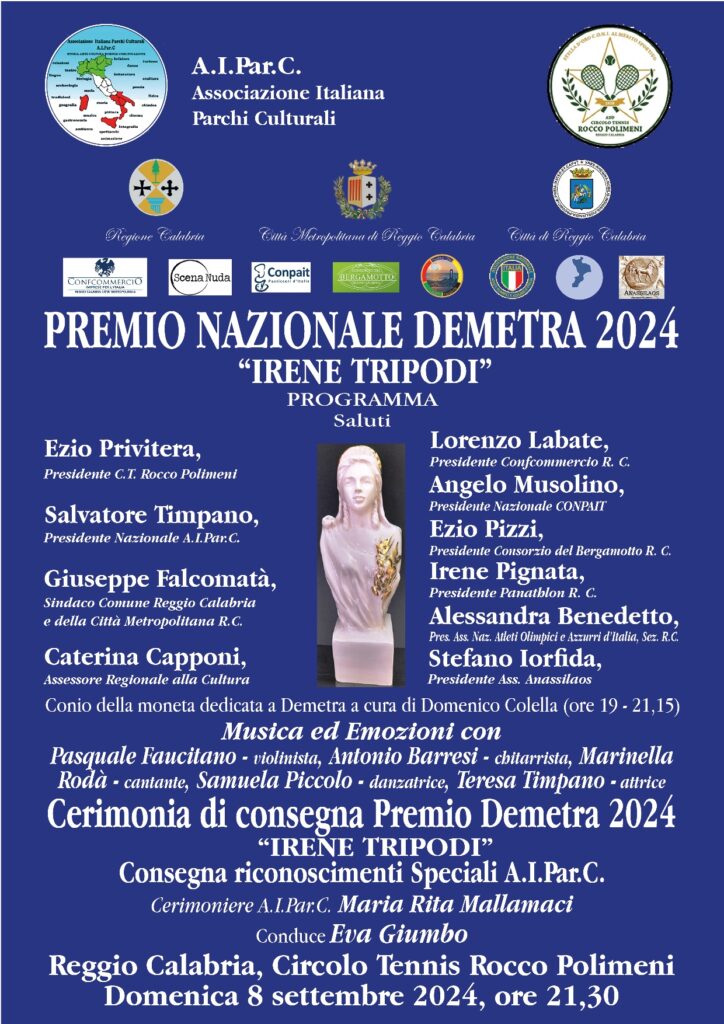 locandina Demetra 8 settembre