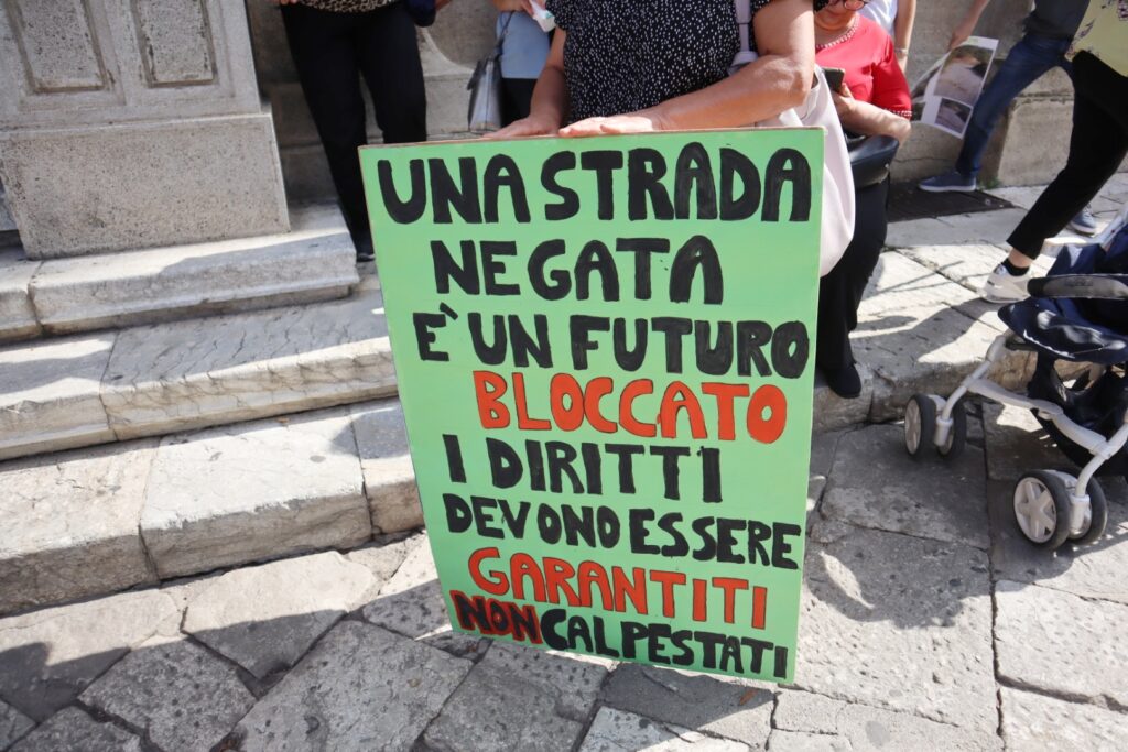 protesta residenti santa venere