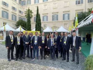 Delegazione Coldiretti per gli 80 anni dalla fondazione di Coldiretti