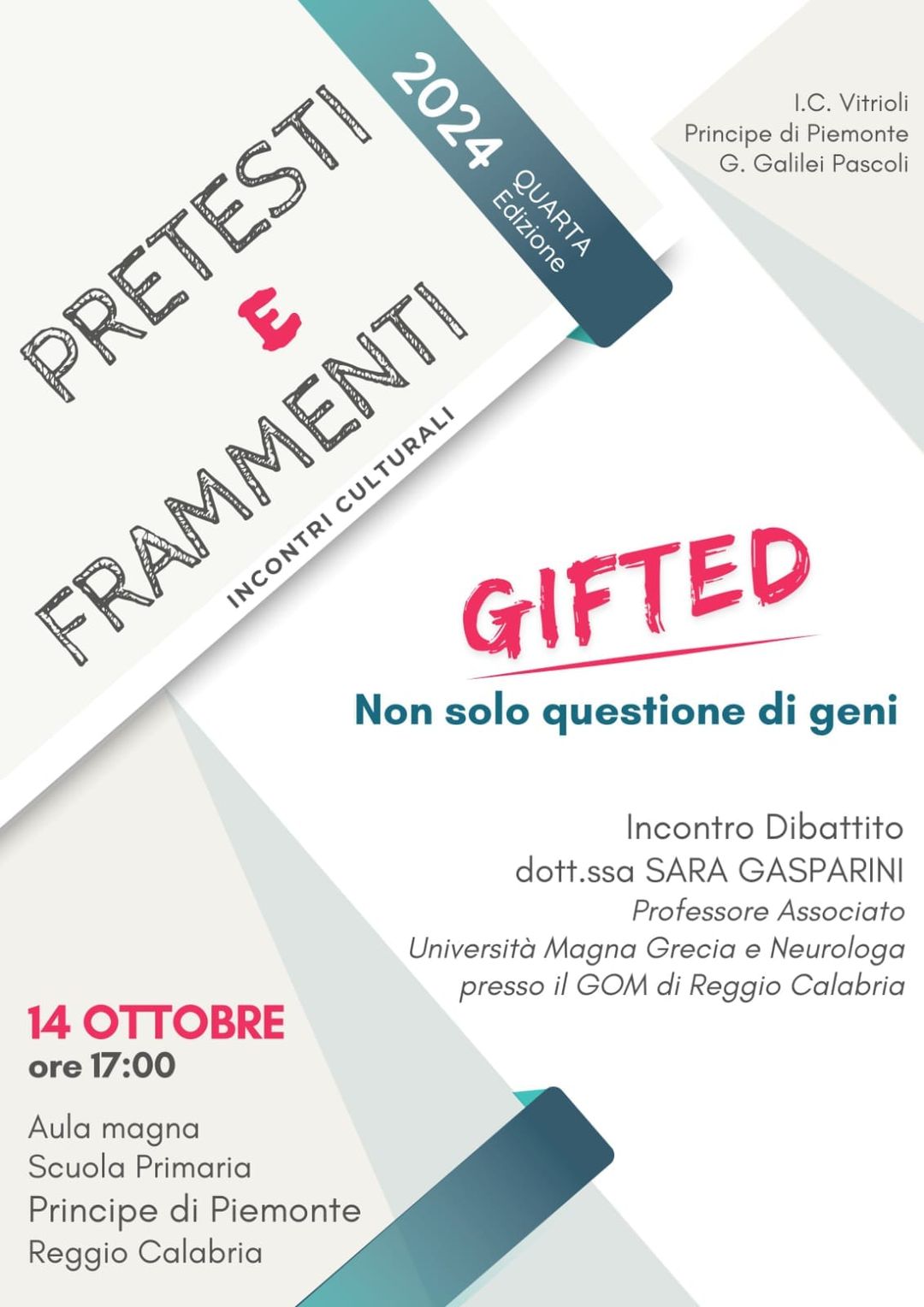 Evento Gifted non solo questione di geni