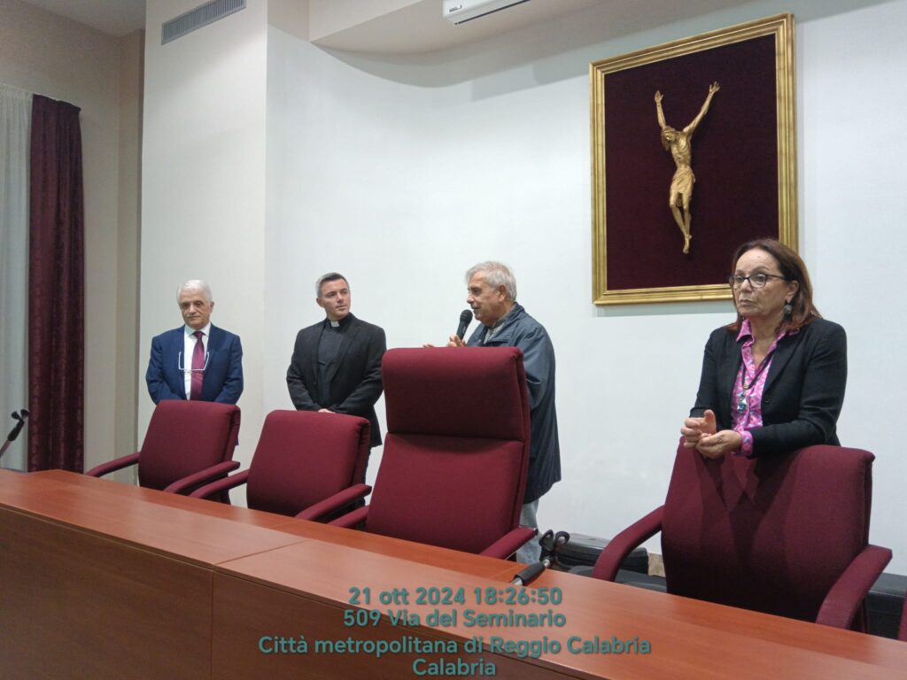 Franceco Romano- don Simone Gatto - Oreste Arconte- Anna Nucera