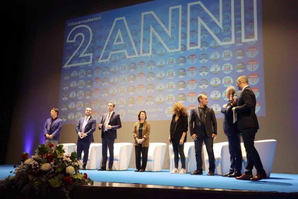Iniziativa 2 anni Governo Meloni Reggio Calabria